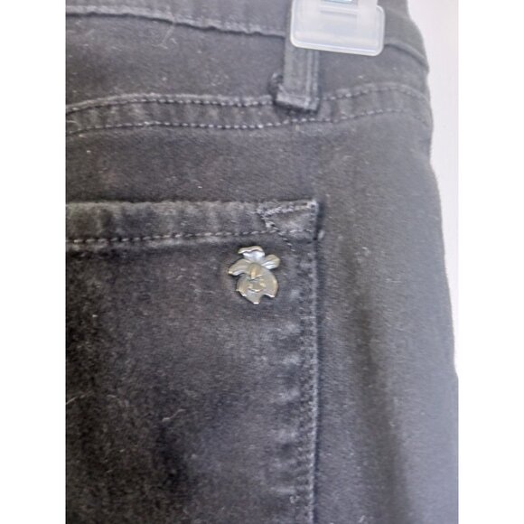 Black Orchard NOAH Ankle Fray Black Denim Jeans Women's Size 28x26 - Picture 4 of 8